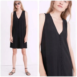 Madewell Heather Button-Front Dress